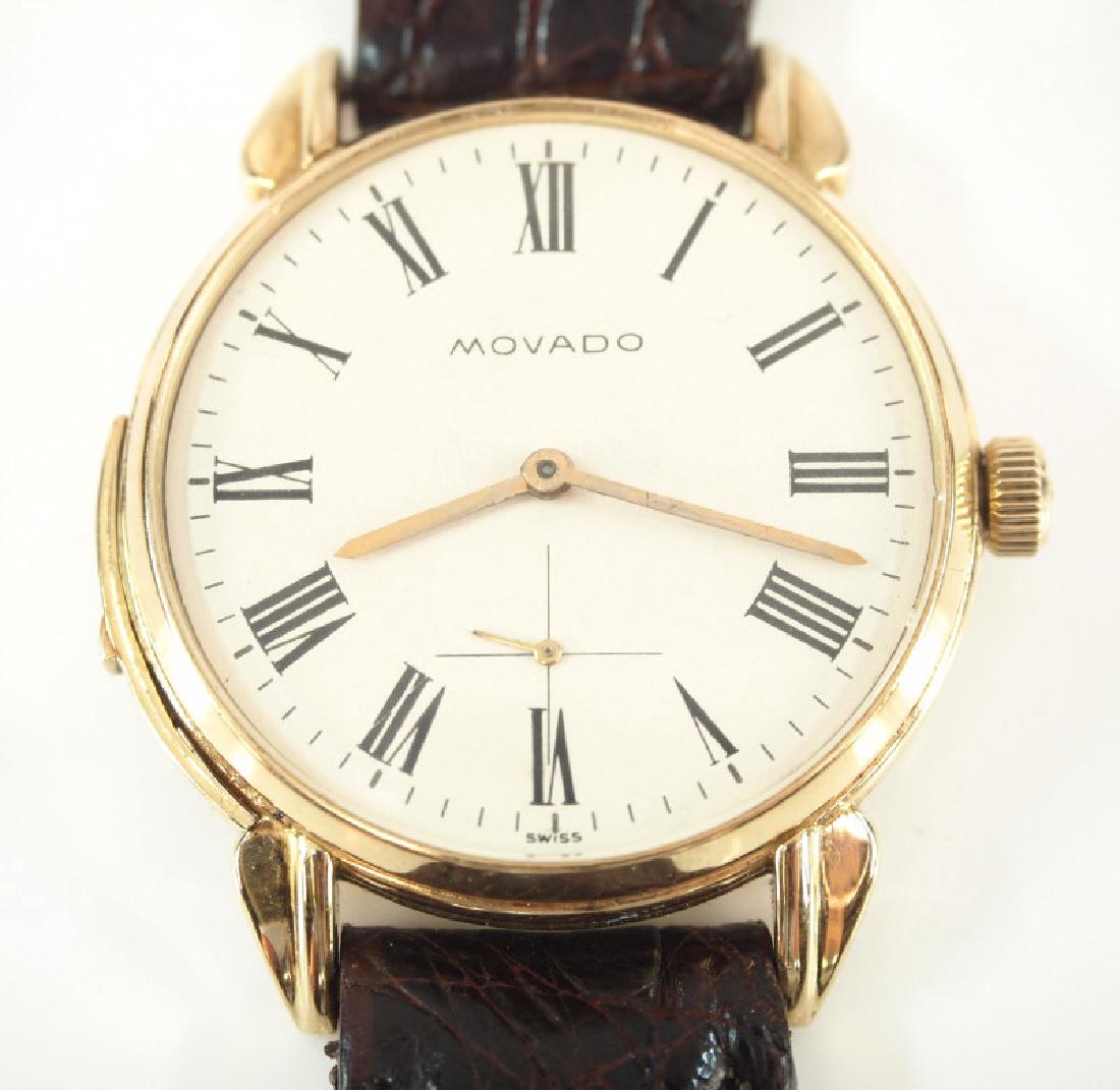 Movado 14k repeating wristwatch (1 of 4)