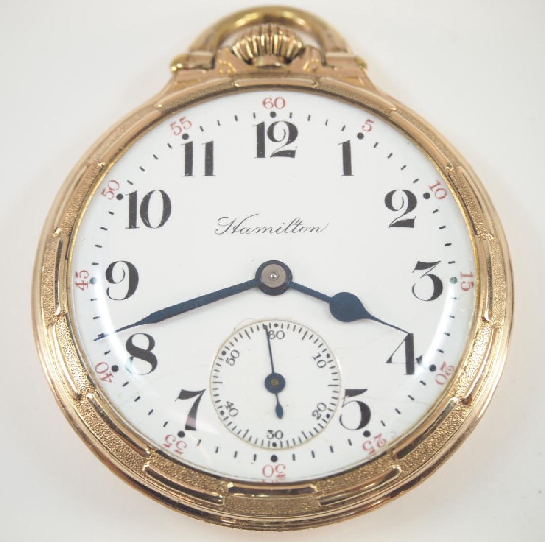 Hamilton Watch Co. pocket watch (1 of 3)