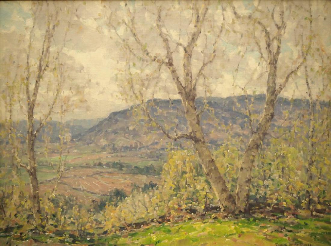 Frank S. Chase "Spring Morning" Landscape (1 of 5)