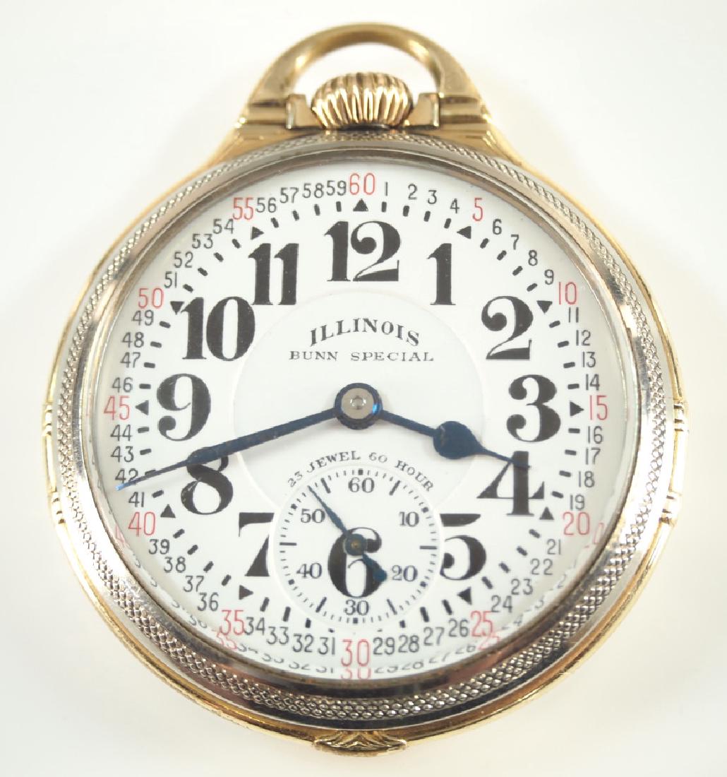 Illinois Bunn Special 60 hr Elinvar RR watch (1 of 2)