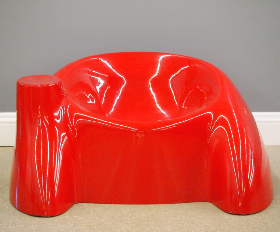 Wendell Castle lounge chair (1 of 3)