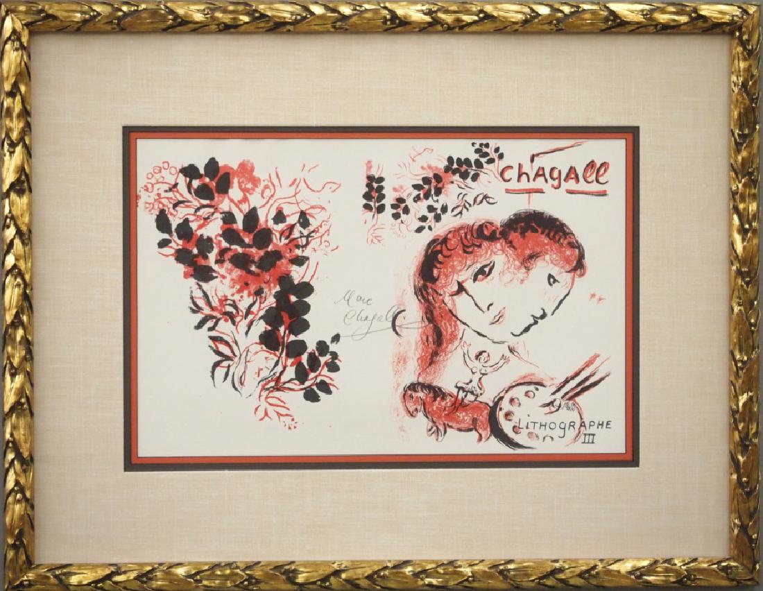 Marc Chagall Lithograph Book Cover (1 of 2)