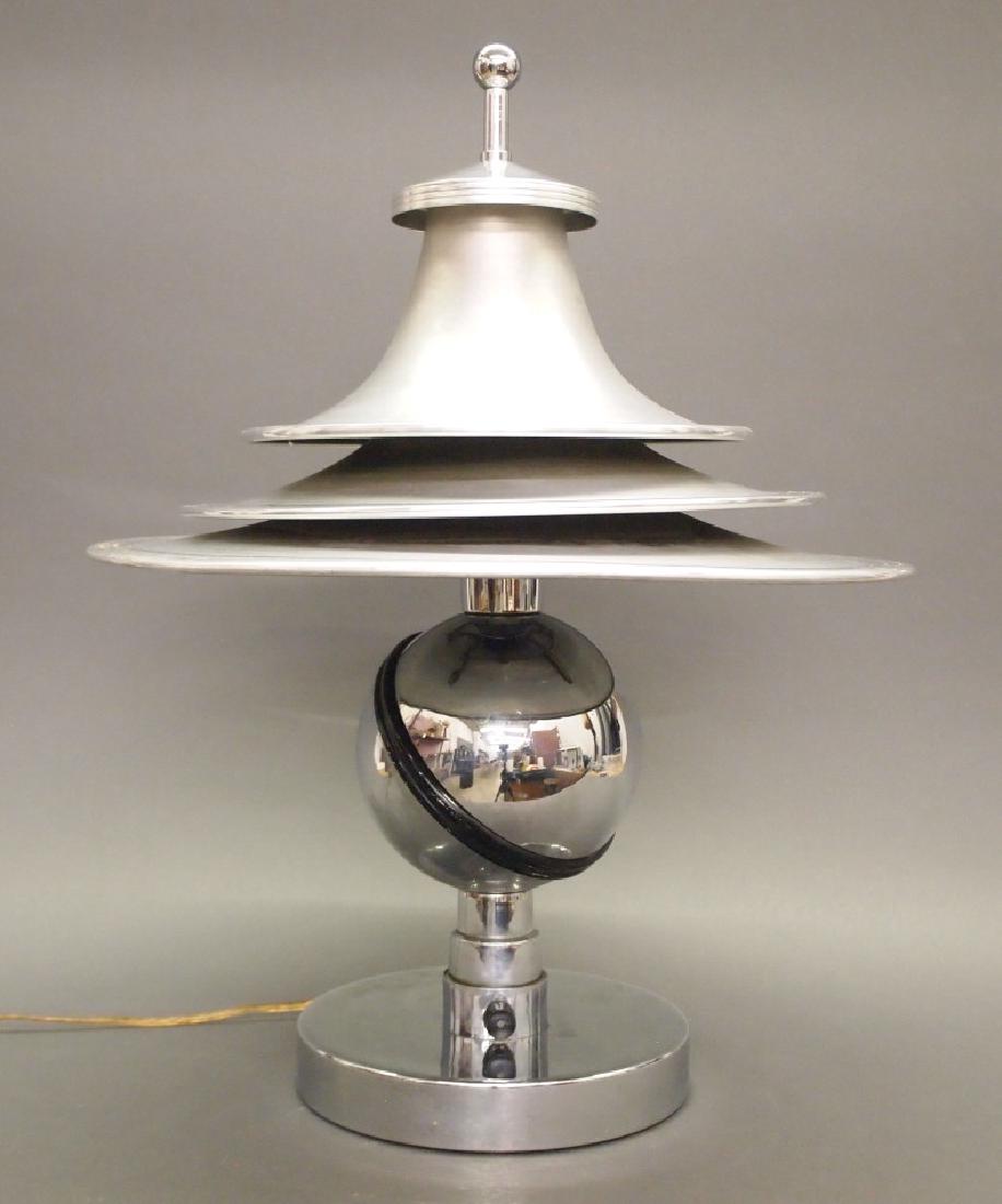 Art Deco "Saturn" table lamp