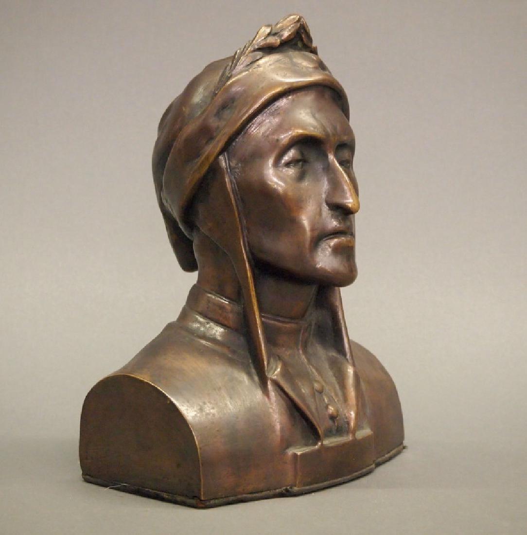 Dante Bronze Bust (1 of 3)