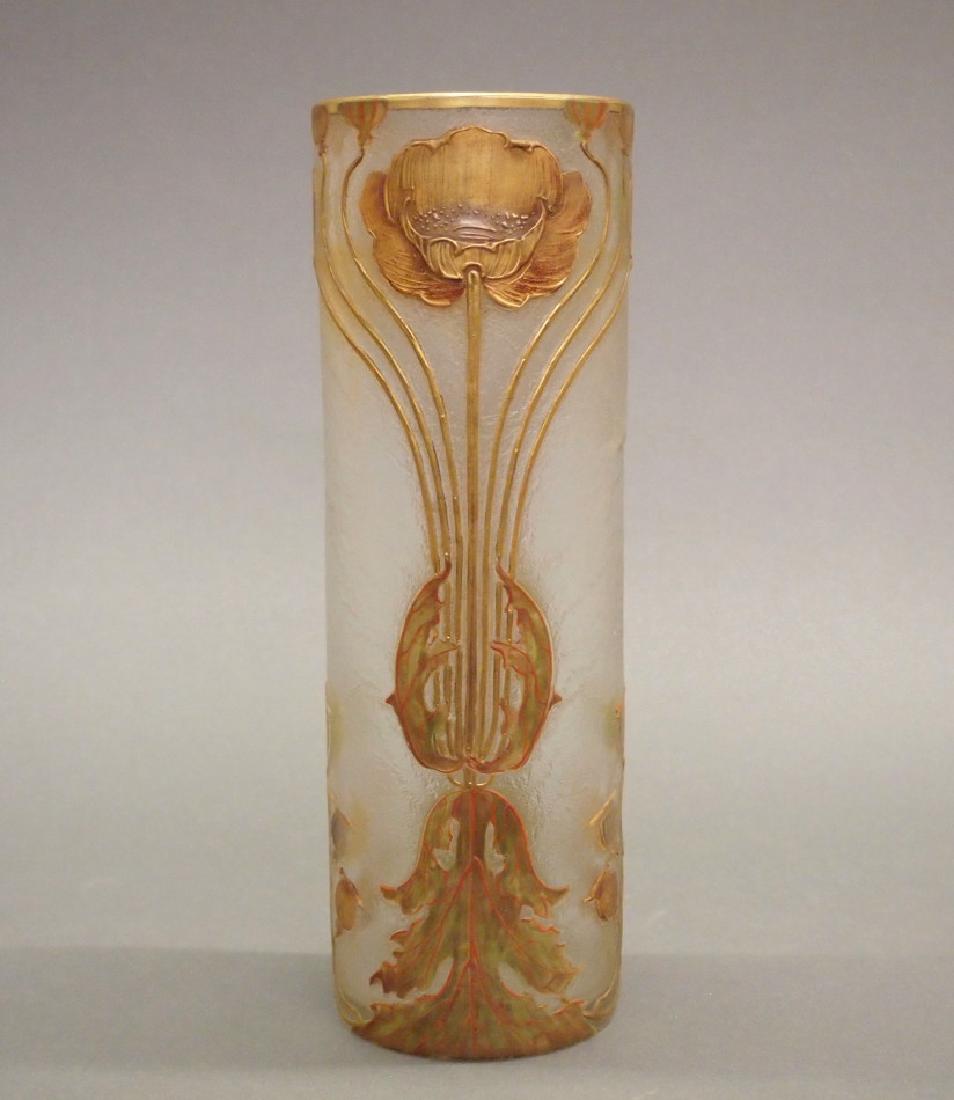 Mont Joye Art Nouveau vase (1 of 3)
