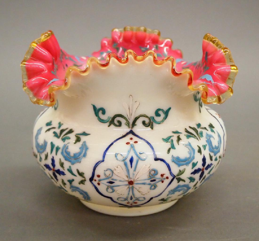 Bohemian Decorated vase (1 of 2)