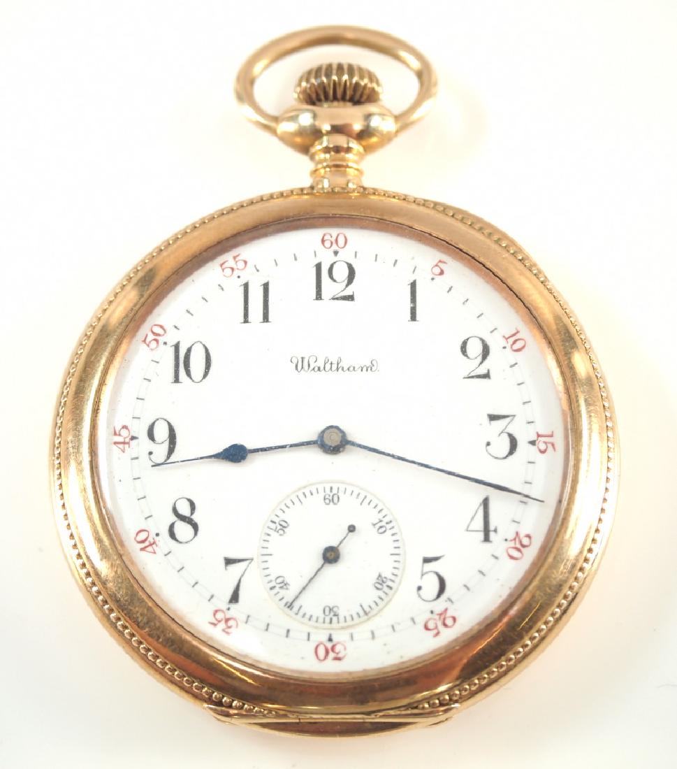 AWW Co. Riverside Maximus 14 k Gold pocket watch (1 of 5)