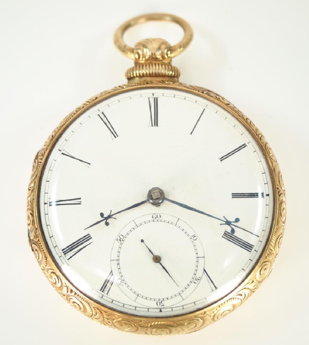W. Robinson 14k Gold pocket watch (1 of 3)