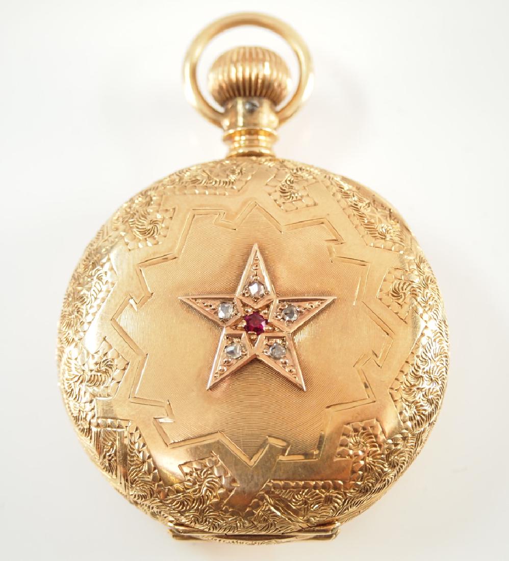 Hamden 14 k Ladies watch (1 of 6)