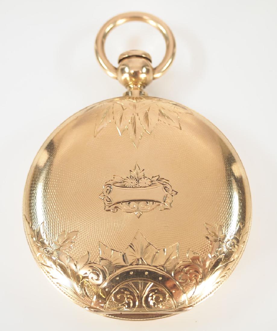 Swiss 18 k Private Label pocket watch Mar 31, 2018 Schmidt's