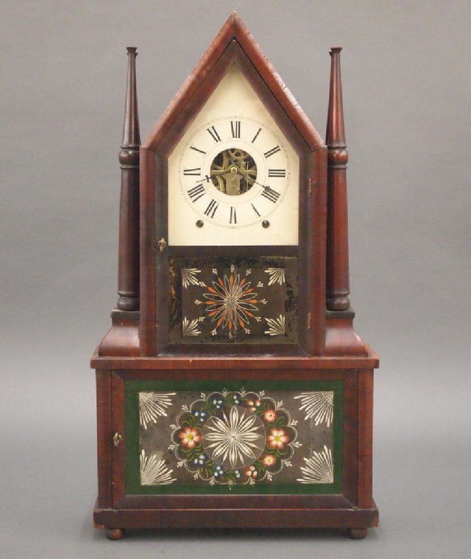 Birge & Fuller wagon spring shelf clock (1 of 5)