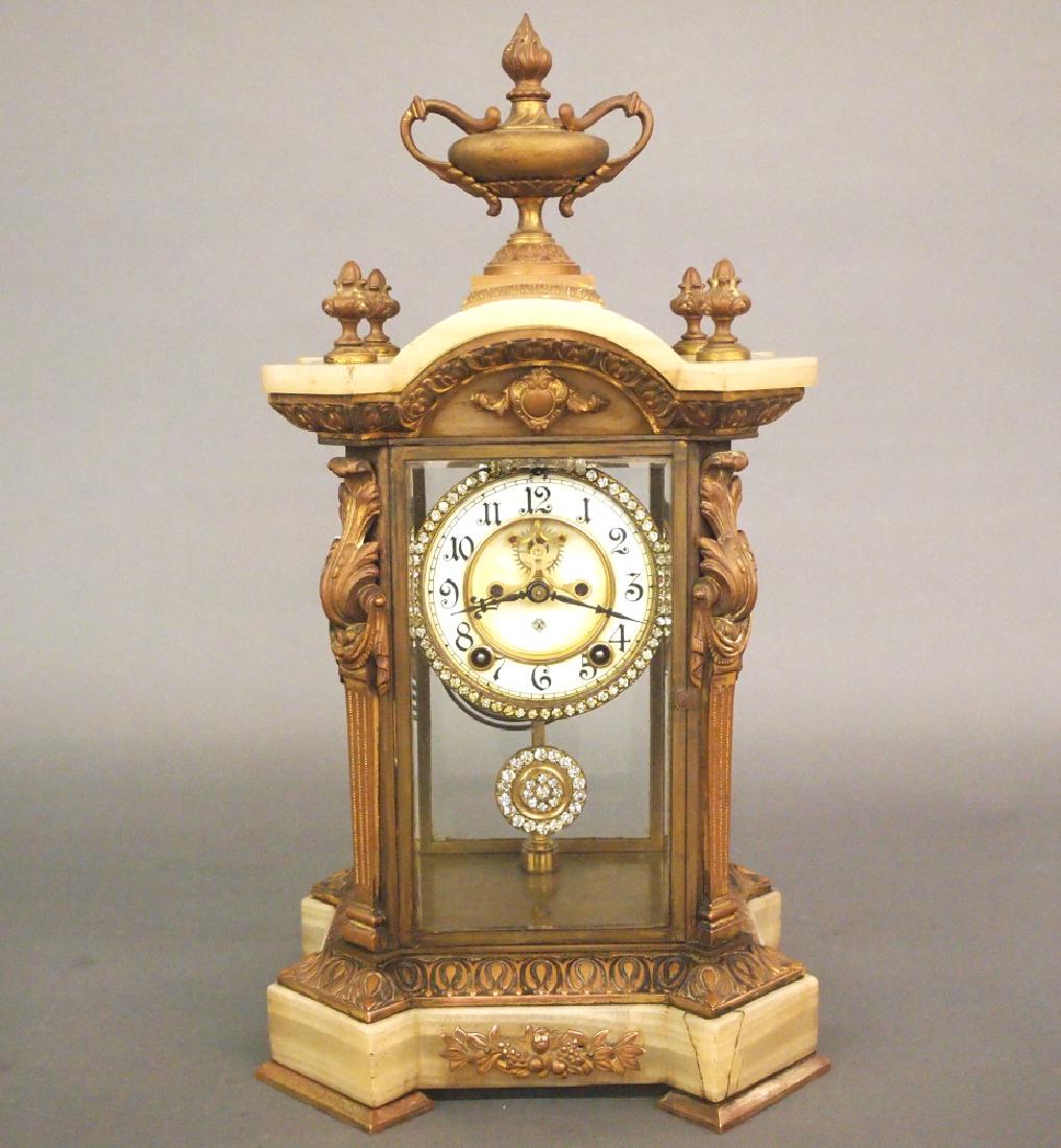 Ansonia Captain crystal regulator (1 of 4)