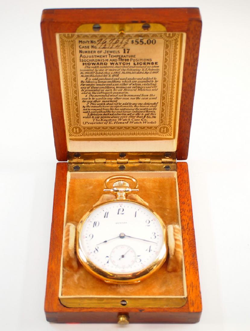 Howard 14 k pocket watch (1 of 6)