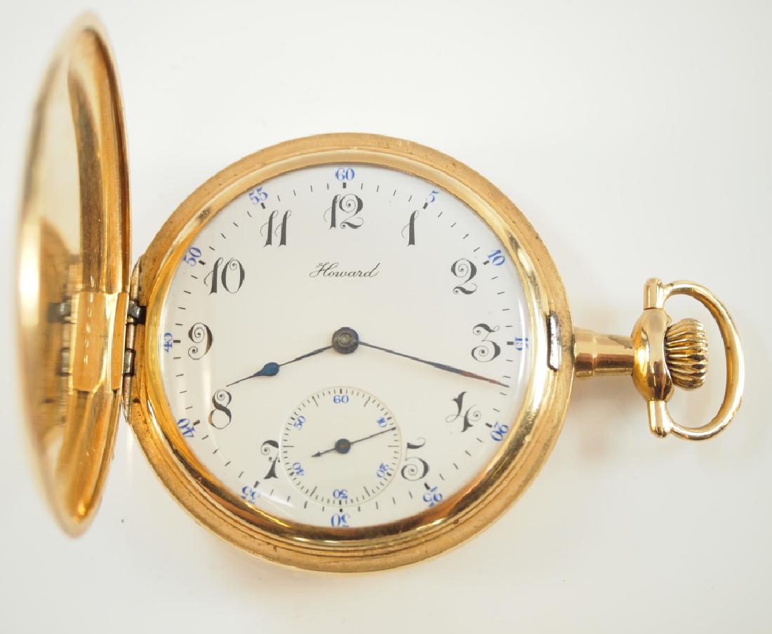 Howard 14 k pocket watch (1 of 5)
