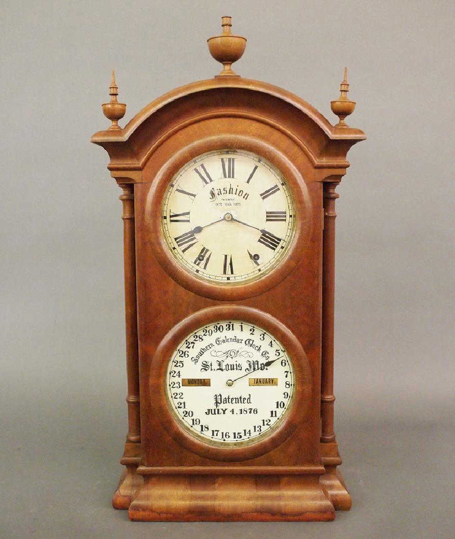 Southern Calendar Clock Co. No. 2 shelf clock