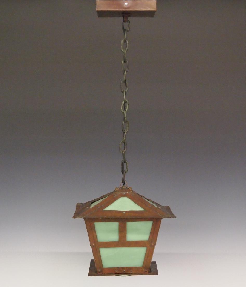 Arts and Crafts hanging light (1 of 2)