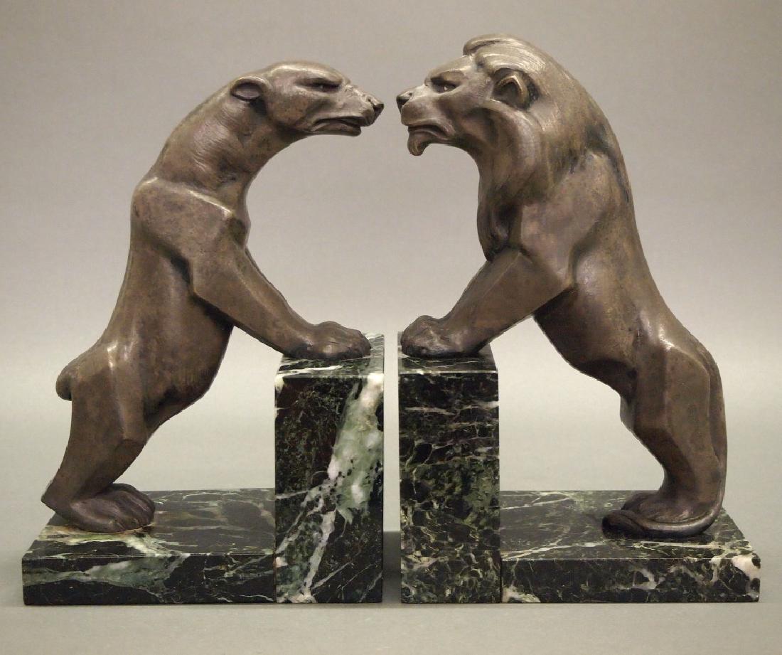 Pr. Art Deco Bookends (1 of 3)