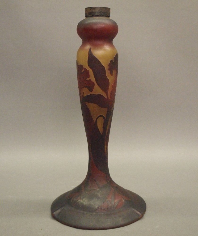 Daum Nancy Cameo Lamp Base (1 of 3)