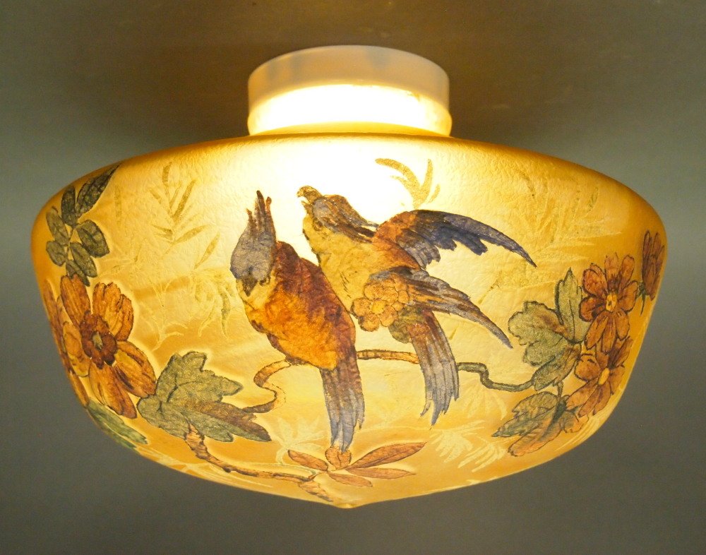 Handel Parrots Hanging Lamp Shade (1 of 4)