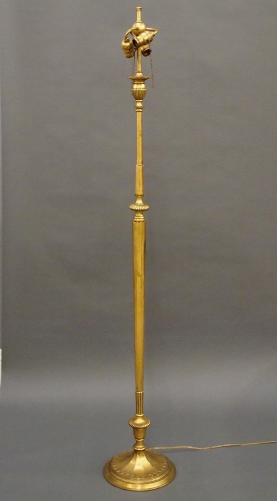 American Paneled Floor Lamp Base (1 of 3)