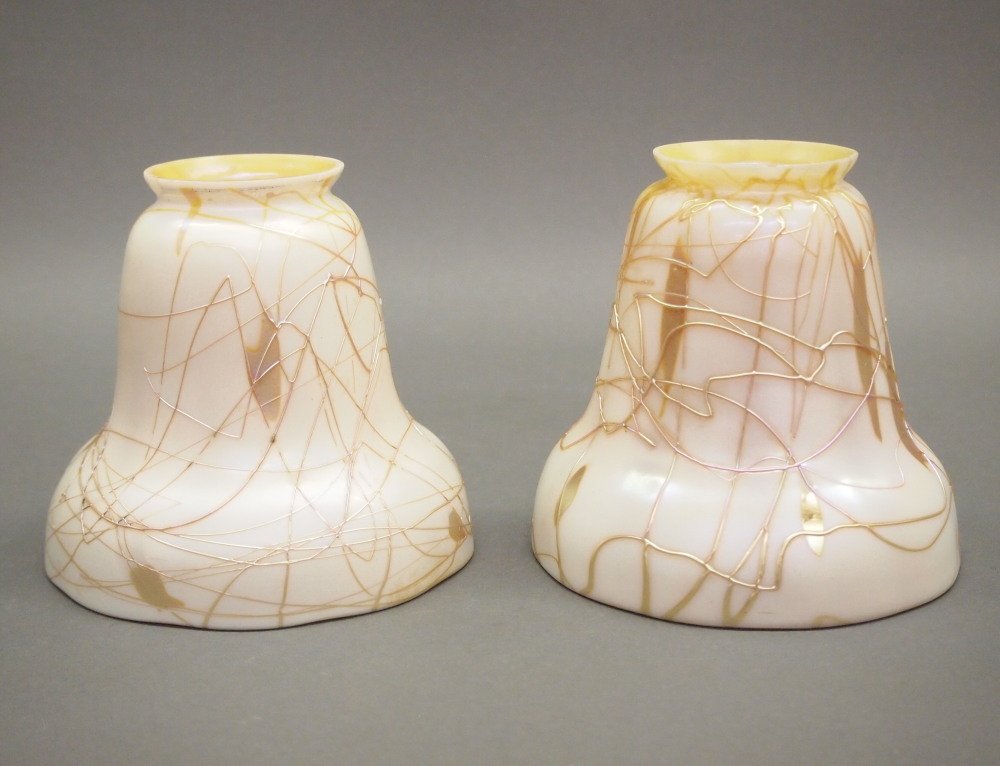 Pr Steuben Threaded Shades (1 of 2)