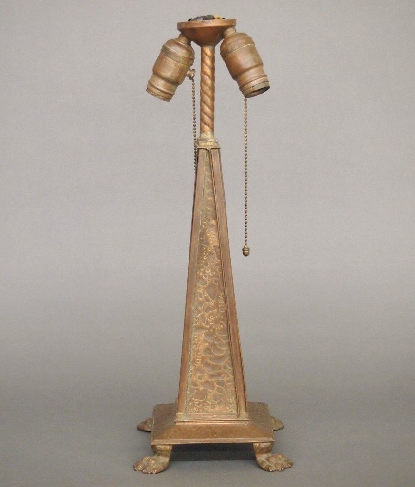 Arts & Crafts Lamp Base (1 of 3)