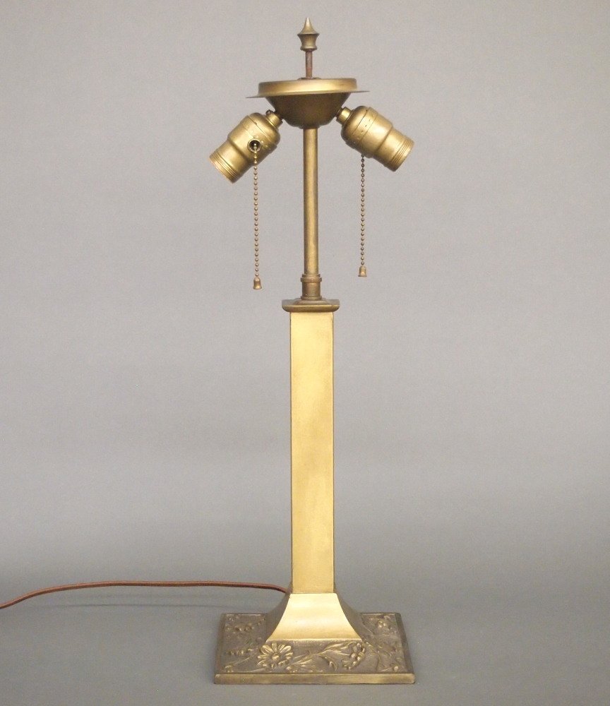 Brass Patinated Lamp Base (1 of 3)