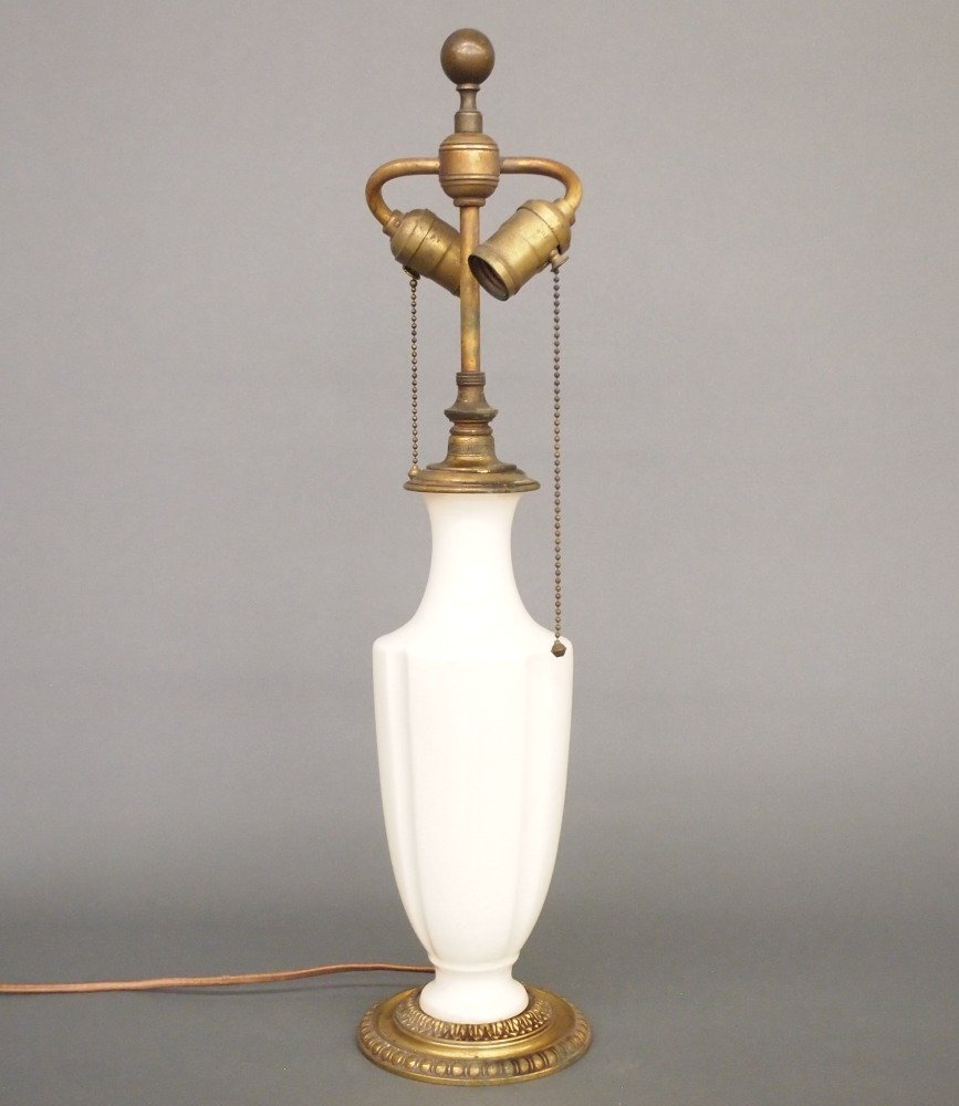 Painted Metal Lamp Base (1 of 3)