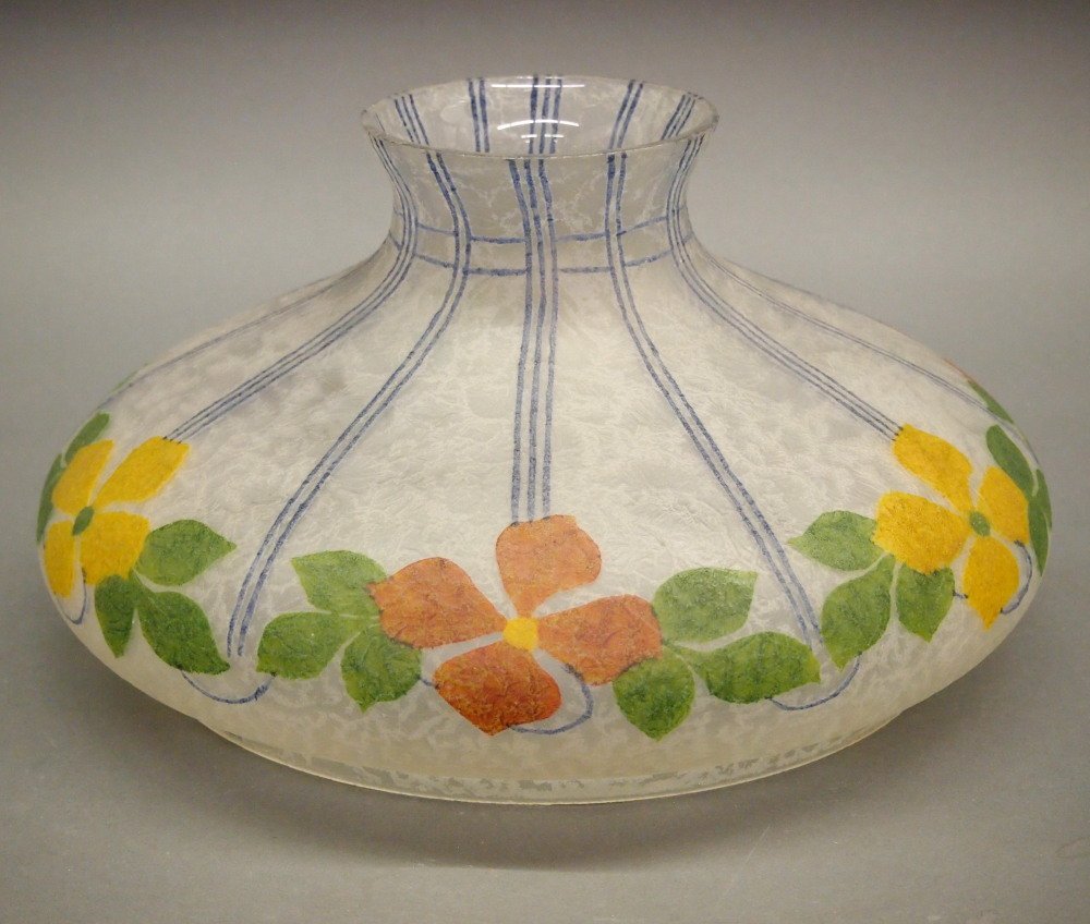 Handel Glass Kerosene Lamp Shade (1 of 3)