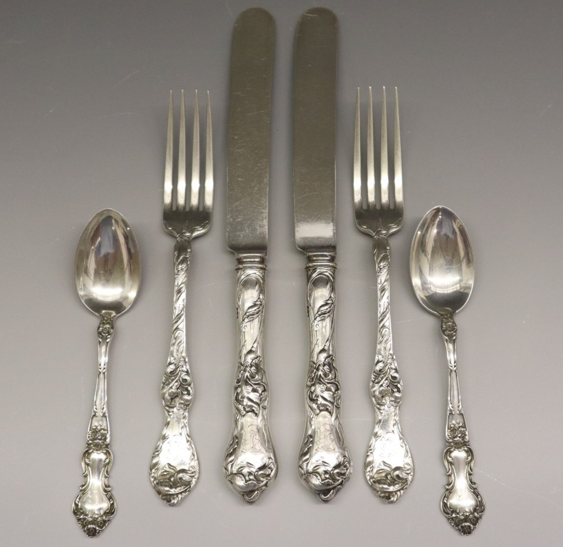 18 pcs American Sterling Flatware (1 of 1)