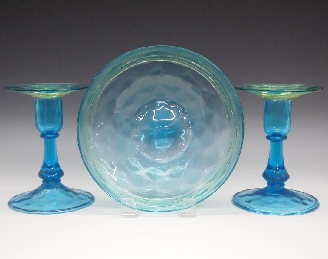 Steuben Console Set (1 of 3)