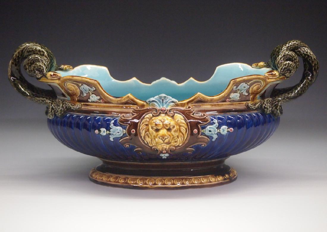 French Majolica Centerpiece (1 of 3)