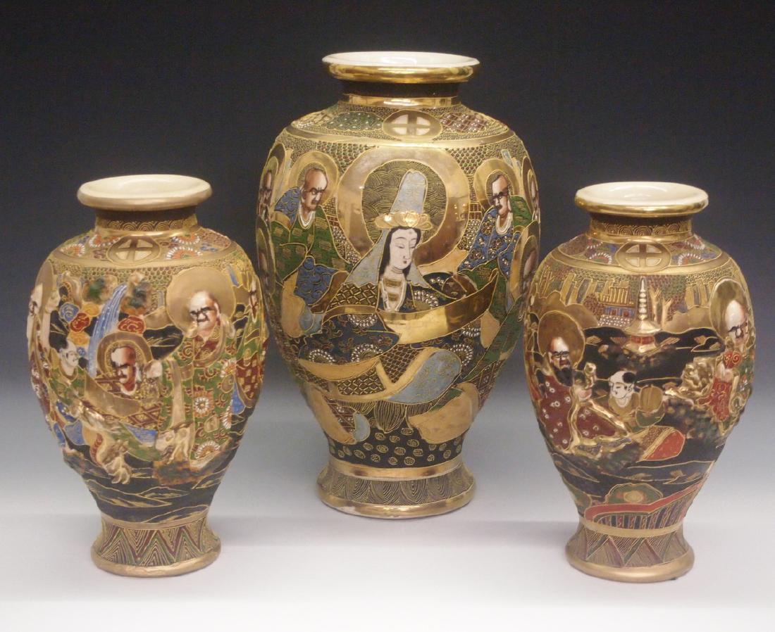 3 pcs of Japanese Satsuma (1 of 8)