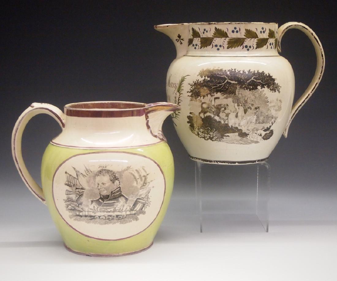2 English Ironstone Pitchers (1 of 6)