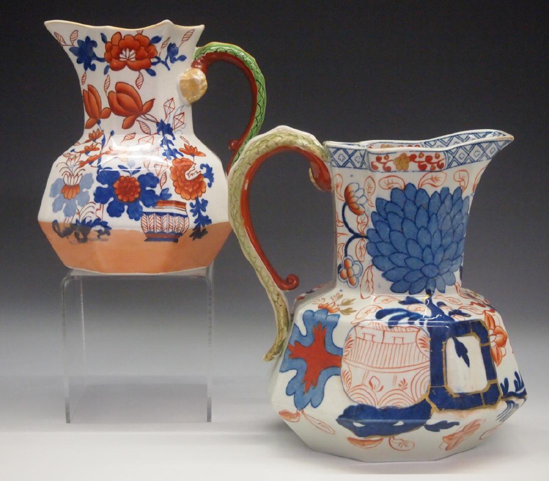 2 English Ironstone Pitchers (1 of 6)