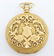 Swiss 14k Gold Private label pocket watch
