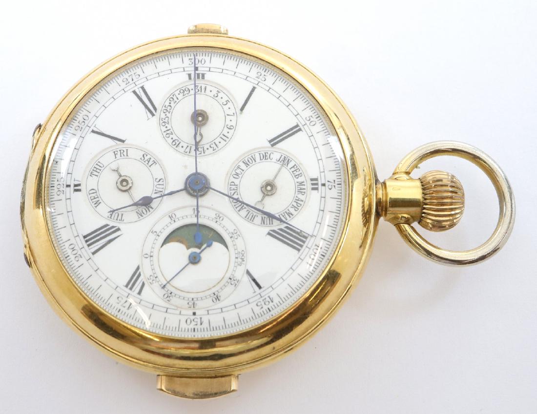 Swiss 18k Gold Minute Repeater/Chronograph (1 of 4)