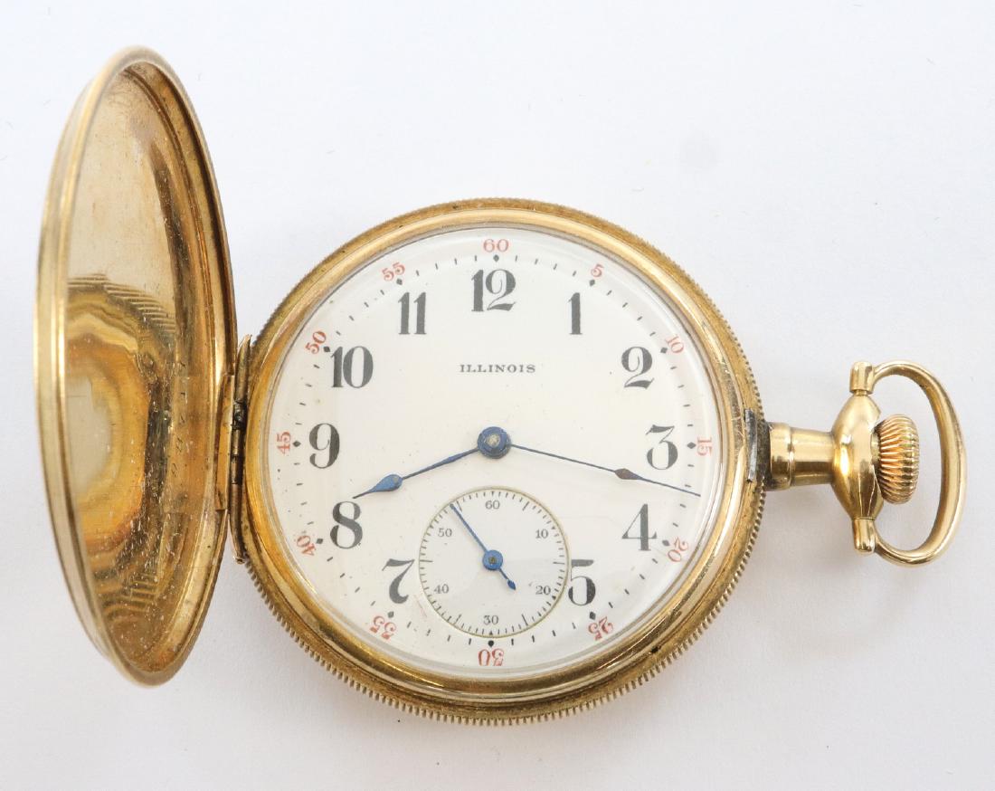 Illinois 14k Gold pocket watch