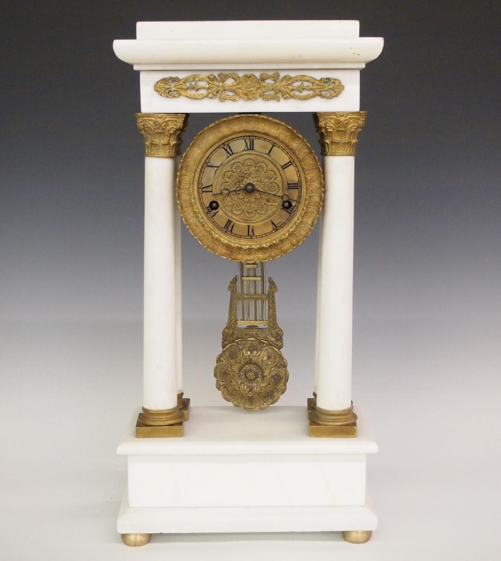 French Empire Portico clock (1 of 3)