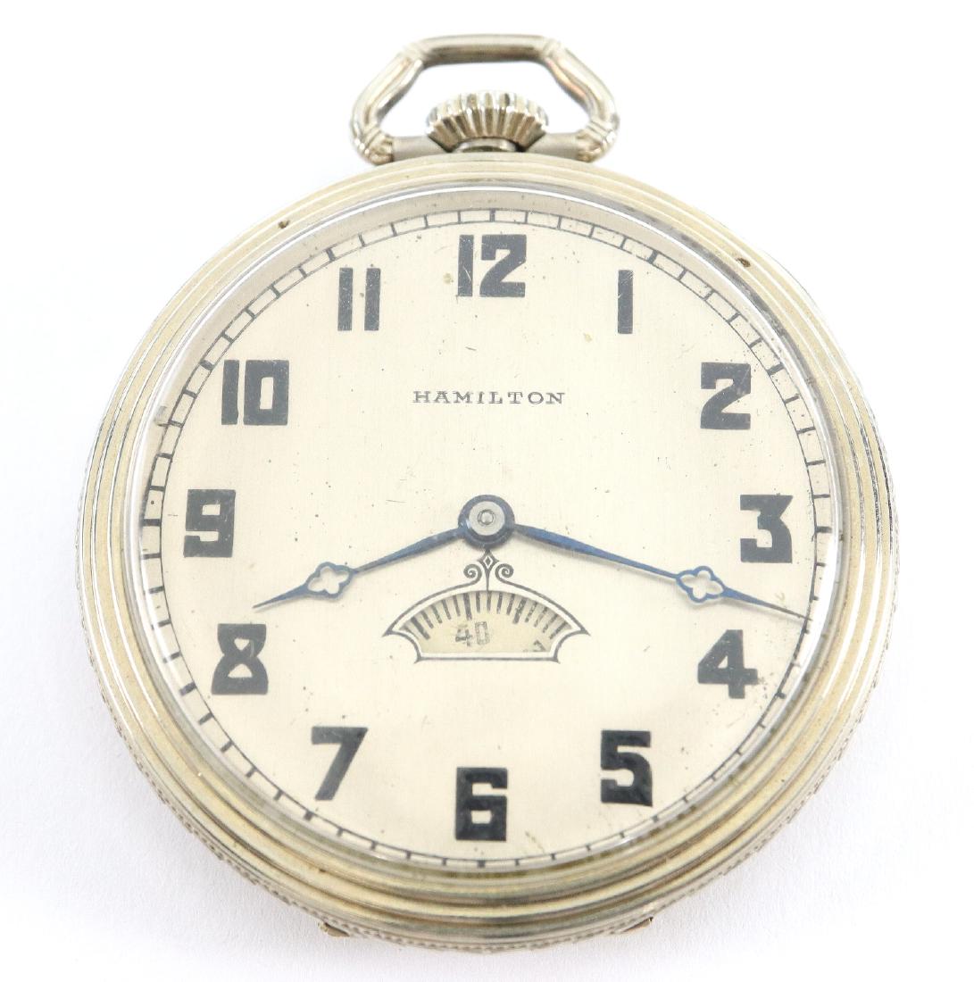 Hamilton 912 pocket watch Nov 10, 2018 Schmidt's Antiques Inc