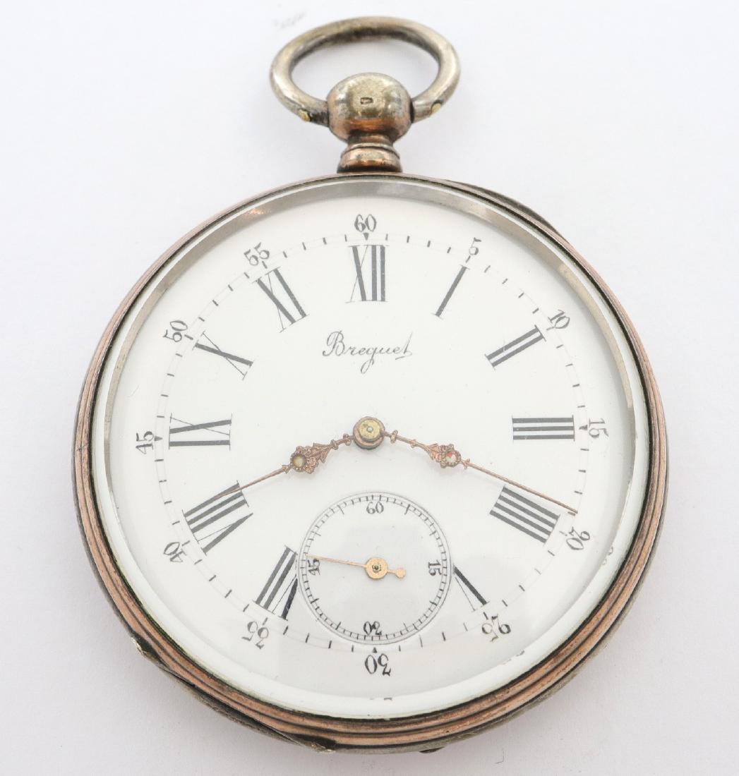 Swiss Coin Silver pocket watch (1 of 5)