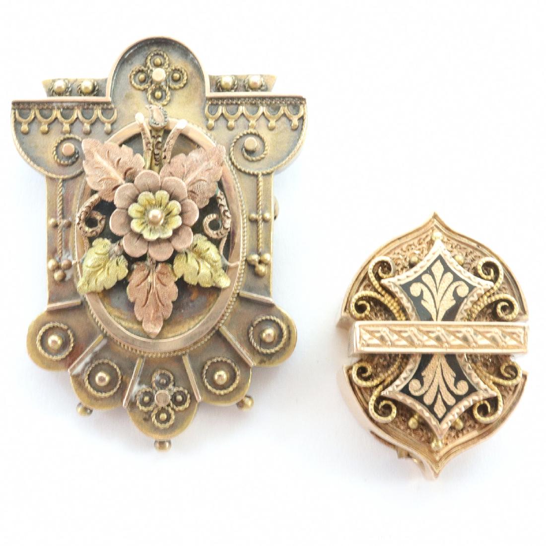 2 pcs Victorian Jewelry (1 of 1)