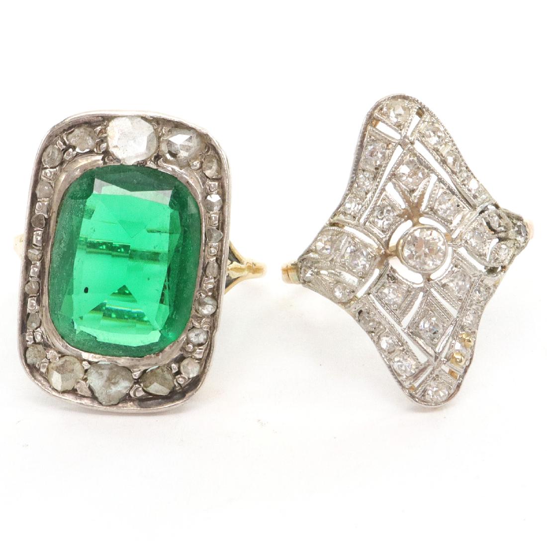 2 Edwardian Era Rings (1 of 1)