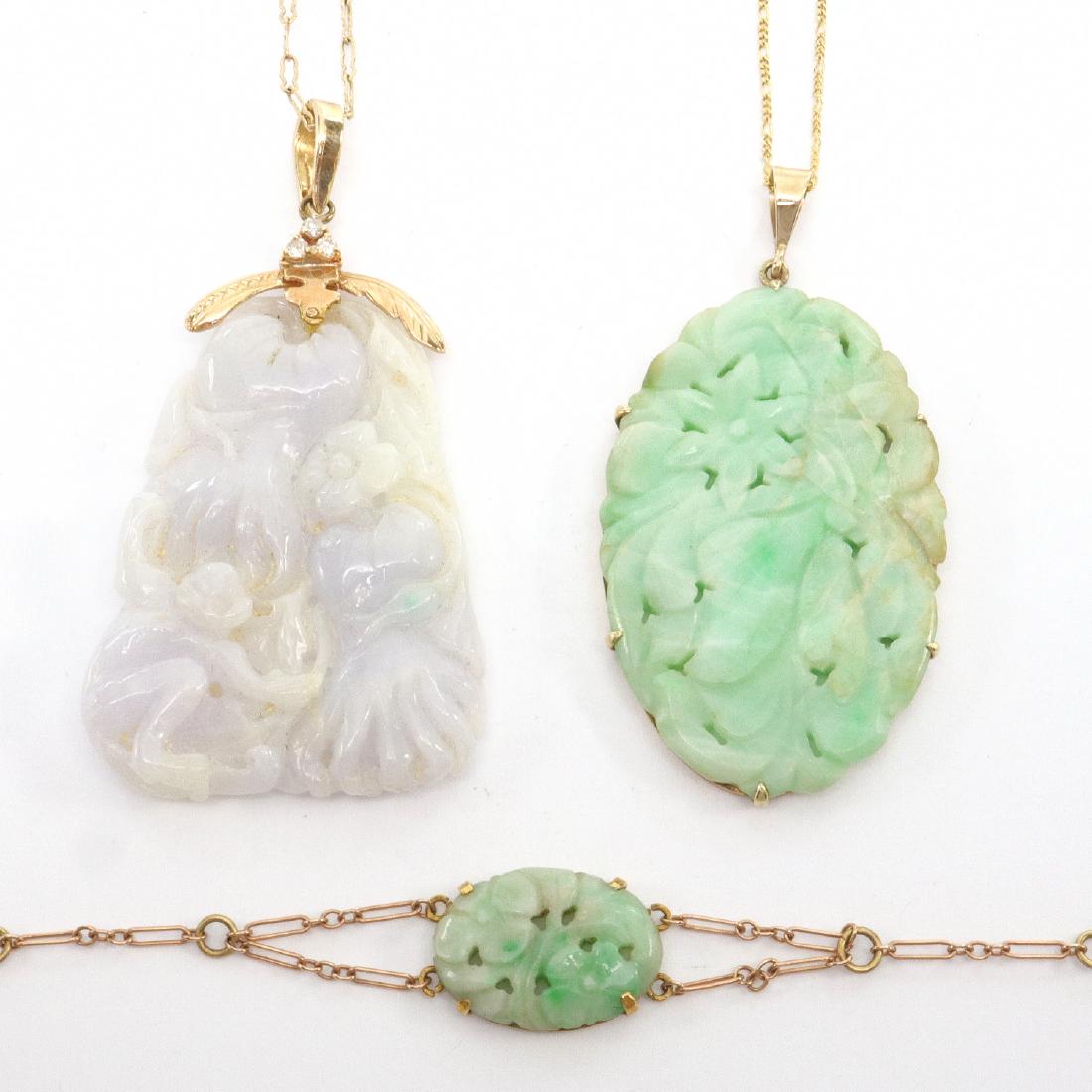 3 pcs of Jadeite Jewelry (1 of 2)