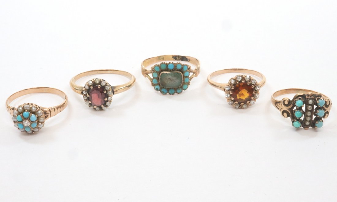 5 Victorian Rings (1 of 2)