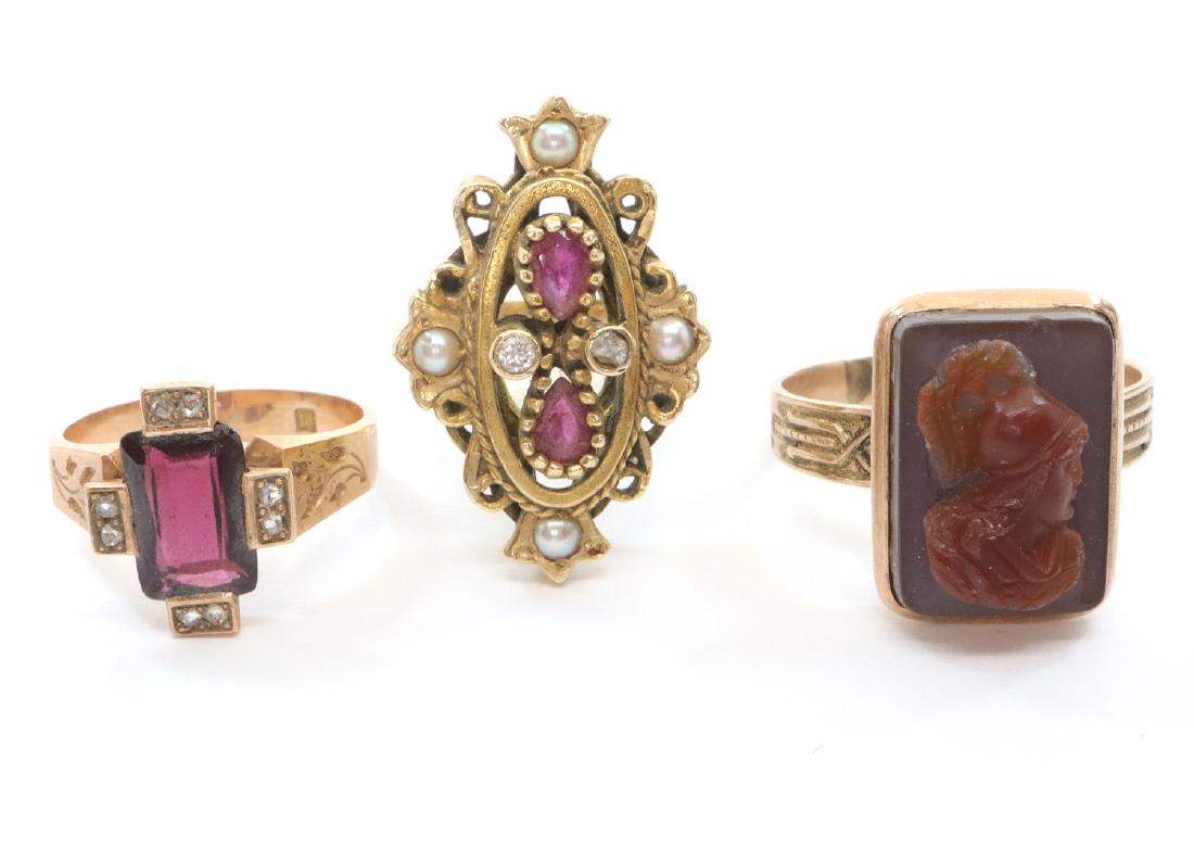 3 Victorian Rings (1 of 1)