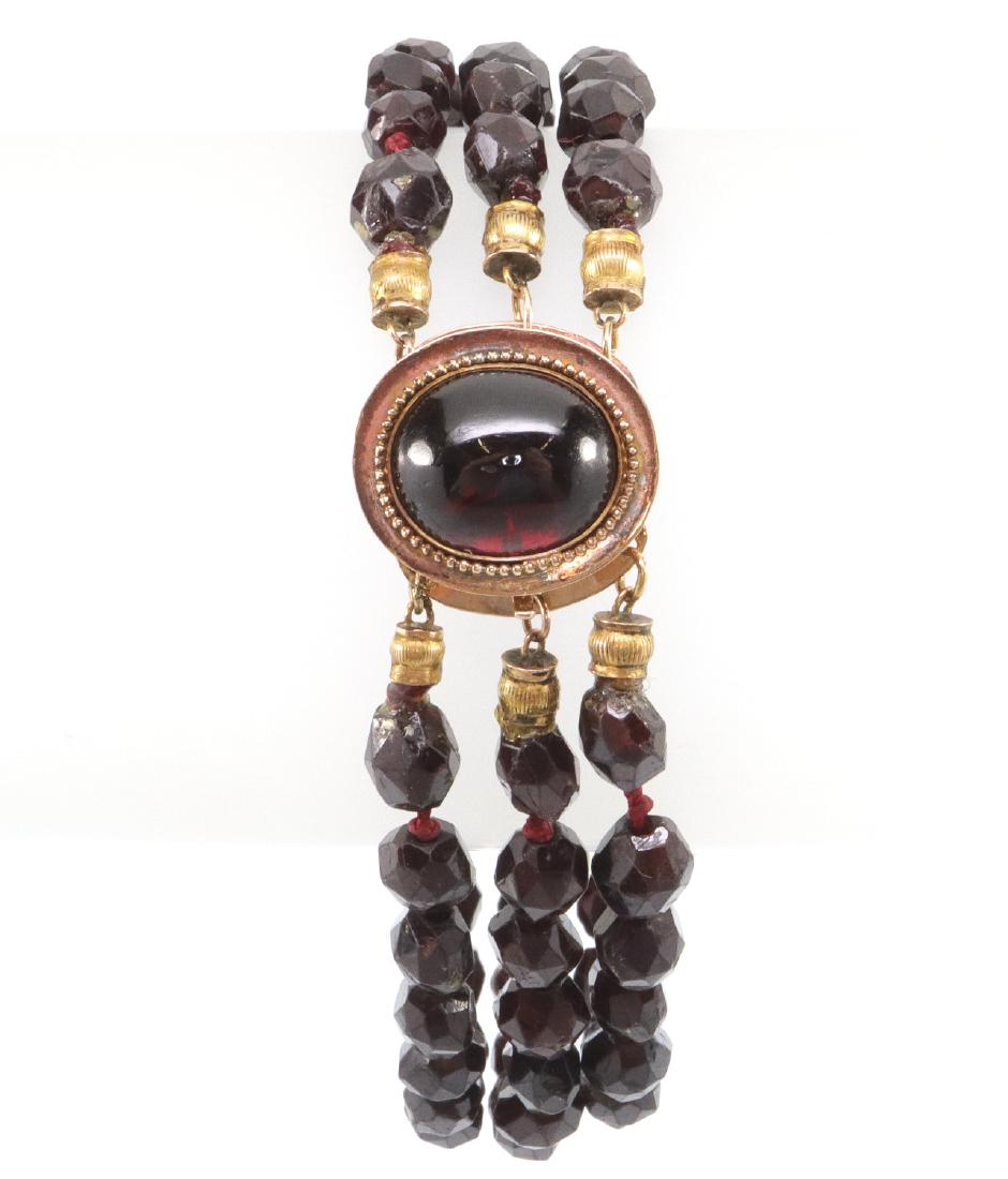Victorian Garnet Bracelet (1 of 2)