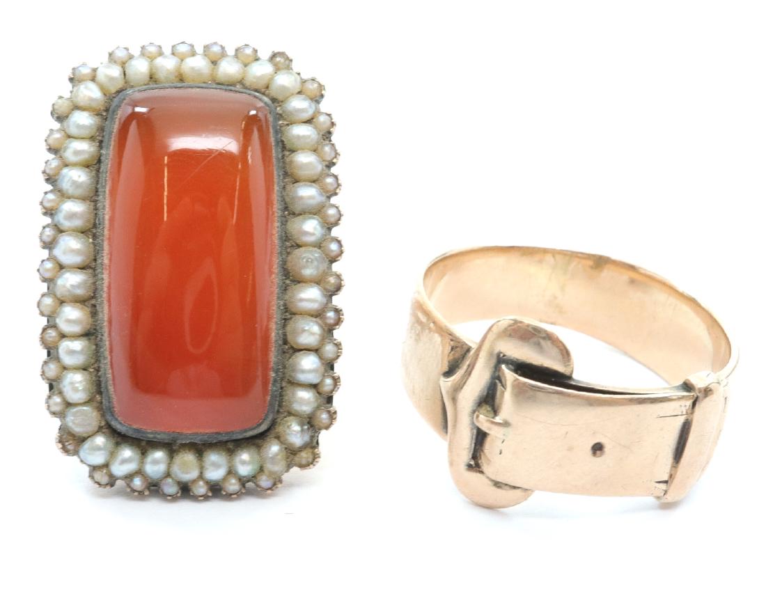 2 Victorian Gold Rings (1 of 2)