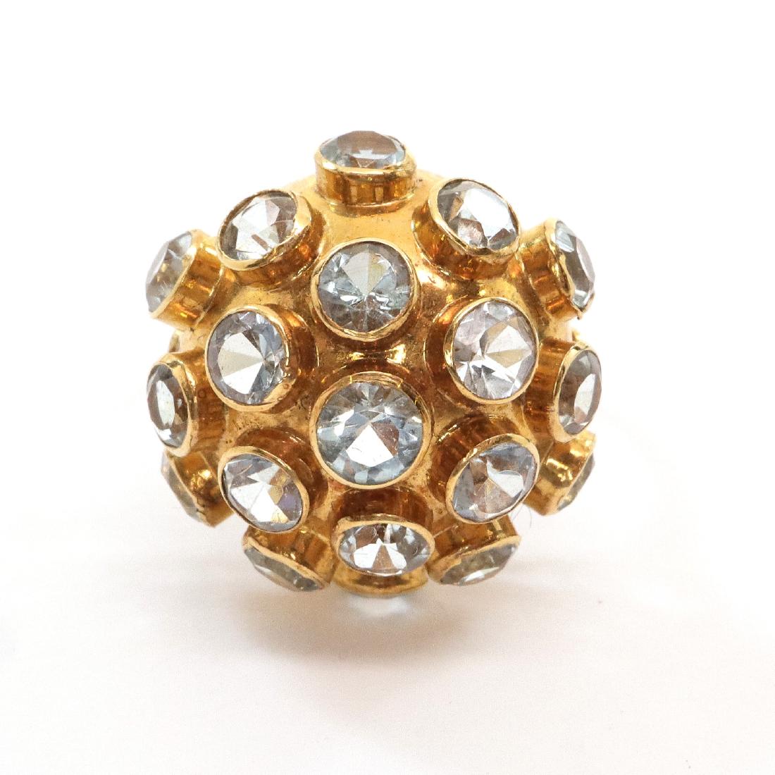 18 kt Yellow Gold "Sputnik" Ring (1 of 2)