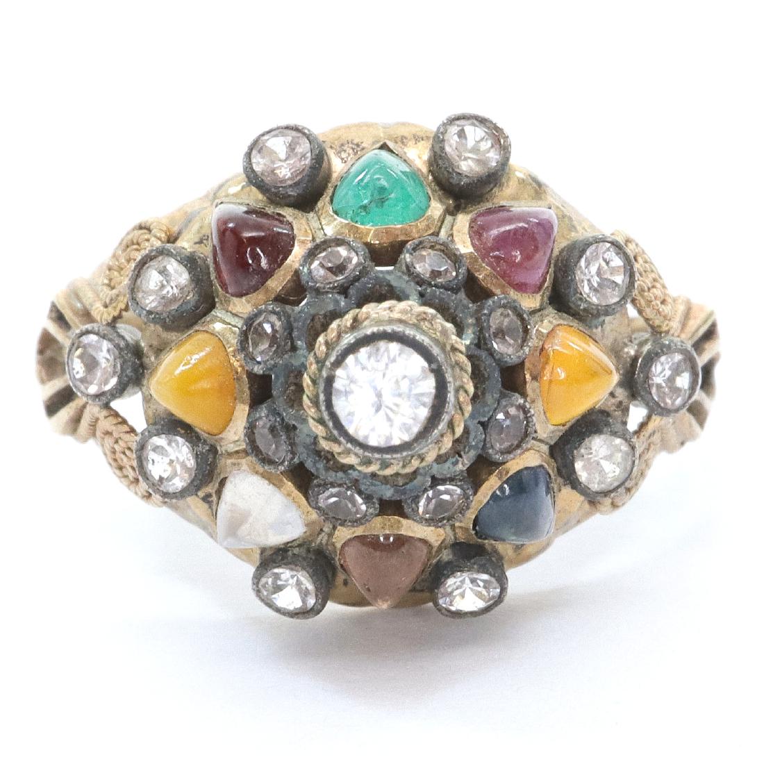 14 kt Gold Thai Princess Ring (1 of 1)